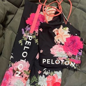 Floral Peloton Leggings